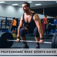 2Pcs Fijas Para Muñeca De Gimnasio Antideslizantes Ajustables Soporte De Entrenamiento De Fuerza Para Levantamiento De Pesas Y Deportes - details 4