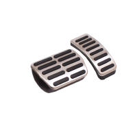 LHD Car Pad De Acero Inoxidable Para Volkswagen Polo VW Golf 4 Bora Beetle RSi GTI R32 Audi A3 SEAT Pedal De Pie Con Protección - details 6