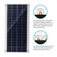 Panel Solar De 1000W 12V Con Controlador 10A-100A Kit De Placa Solar Para Teléfono RV Coche Caravana Camping Externo Batería Material De Silicio Polícrata - details 3