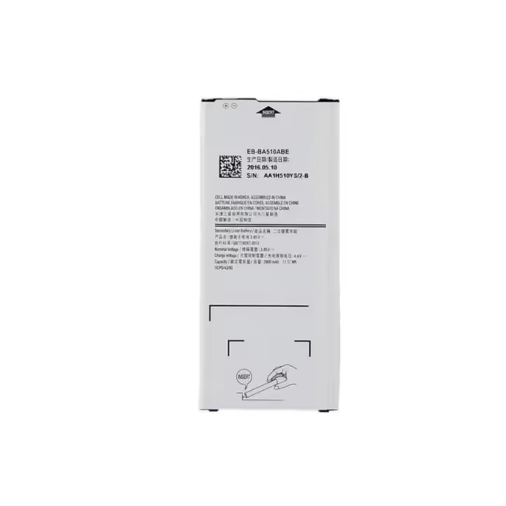 Batería compatible EB-BA510ABE para SAMSUNG GALAXY A5 2016 A510 – 2900 mAh / 3.85 V / 11.17 Wh / Li-ion 🔋📱 - 1