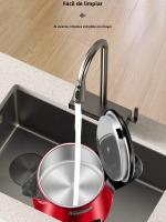 GELAIBO Hervidor Eléctrico De 1.8 Litros Capacidad Grande Acero Inoxidable Estilo Europeo Moda Diseño Mechanical Temperatura Fuente De Alimentación 240V - details 20