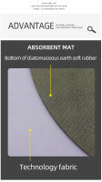 Alfombra De Puerta Antideslizante Y Impermeable Para Cocina Alfombra De Piso De Cocina Antipolvo Alfombrilla De Puerta De Casa Alfombra De Diatomeas Para Uso Doméstico Y Hotel - details 7