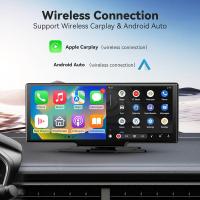 Cámara De Coche 4K 10.26 Pulgadas Con DVR Multimedia Wireless Carplay Android Auto GPS Doble Lente Cámara Trasera Espejo Dashboard - details 7