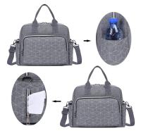 Bolsa de pañales para Bebé, Bolso de viaje impermeable para Mamá, bolsos de hombro para cochecito de Mamá - details 2