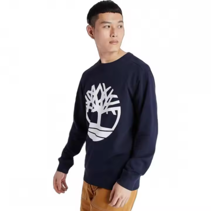 Sudadera Río Kennebec Tree Logo, Marca Timberland, Color Azul Marino, Variedad de talla, Para Hombre - 1