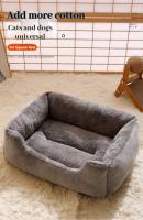 Cama Rectangular Para Gatos Y Perros Gruesa Y Cálida Para Todas Las Estaciones Resistente Al Desgaste Accesorios Para Gatos Cama De Muebles - details 2