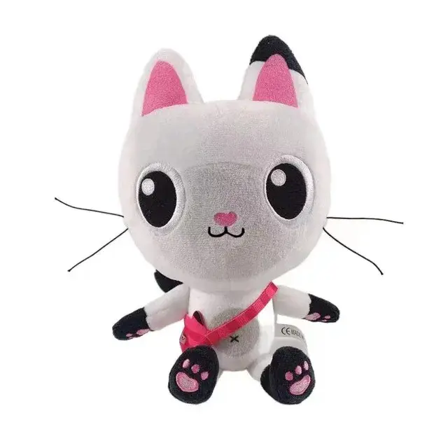 Muñeca De Peluche Gabby 25cm Mercat Cartoon Juguete De Gato Sirena Para Niños Regalos De Cumpleaños Animal De Peluche Para Niños Y Adultos - 1
