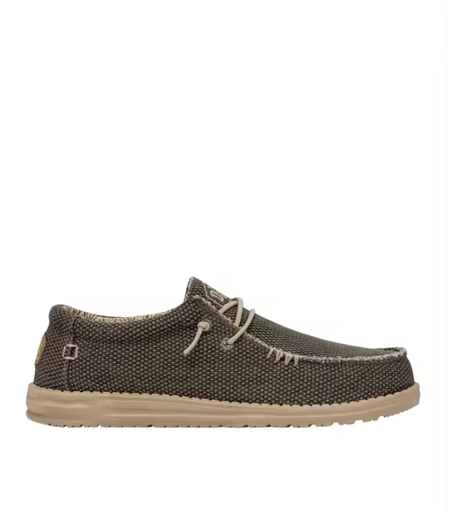 ZAPATOS WALLABEE DE ALGODÓN ORGÁNICO DUDE WALLY BRAIDED KAKI - 1
