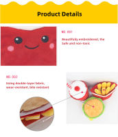 Juguete De Masticar Para Perro Hamburger De Peluche Juguetes Para Morder Para Cachorros Juguetes De Moler Para Mascotas Accesorios De Suministros Para Mascotas - details 1