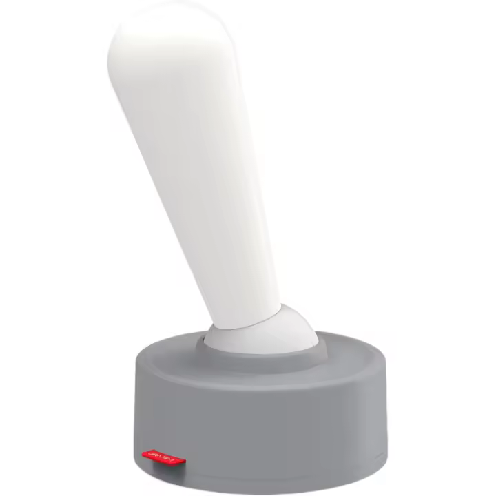 Luz Nocturna multifuncional con Palanca, elegante, portátil, para Montado en la pared o en el escritorio, ideal para el hogar y el exterior, color gris. - 1