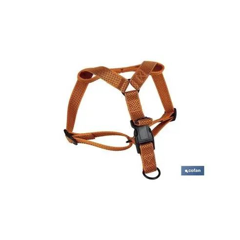 Cofan Arnés para Perros Reflectante Naranja Modelo Reina 2,5 X 50-70 Cm - Seguridad para Perros - 1