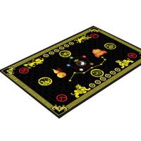 VIKAMAN Alfombra De Entrada Para Año Nuevo Chino Alfombrilla De Transito Con Diseño De Feng Shui Resistente a La Suciedad Y Manchas Para Uso Interior En Sala De Estar Y Dormitorio - details 5