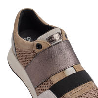 Geox-Zapatillas Slips On de Piel D Suzzie D D94FRD-8823 para Mujer