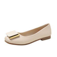 Zapatos planos de tacón bajo para mujer, calzado de bailarina, cómodo, sin cordones, para oficina, fecha, uso diario - details 5