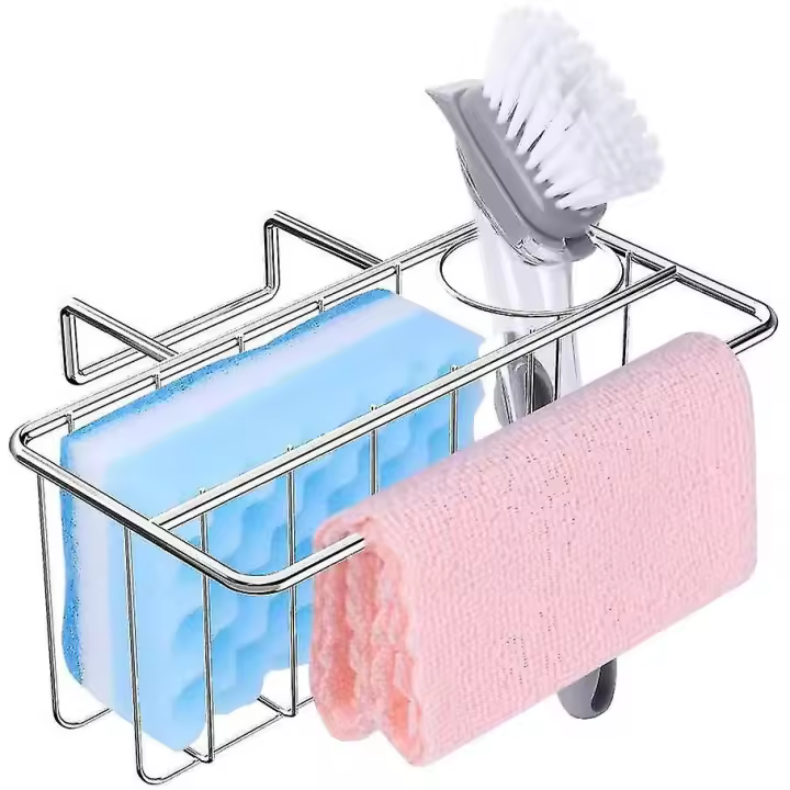 Soporte para esponjas para fregadero - Soporte para esponjas de cocina, 2 - 1