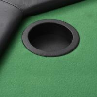 vidaXL Tablero de póker plegable en 2 octogonal verde 8 jugadores - details 4