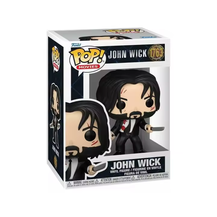 Funko Pop Movies John Wick Figura John Wick con Cuchillos Juguetes - 1