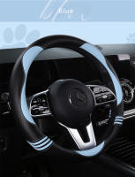 Funda De Volante Universal De Cuero Punched Con Fibra De Carbono Antideslizante Y Resistente Al Desgaste Para Todas Las Estaciones - details 10