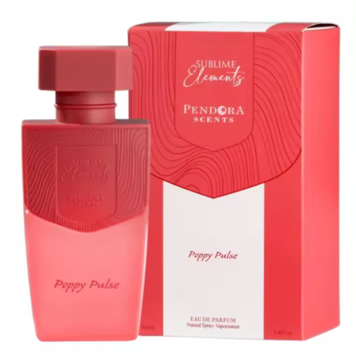Pendora Scents Poppy Pulse Sublime Elements Eau de Parfum 100ml - 1