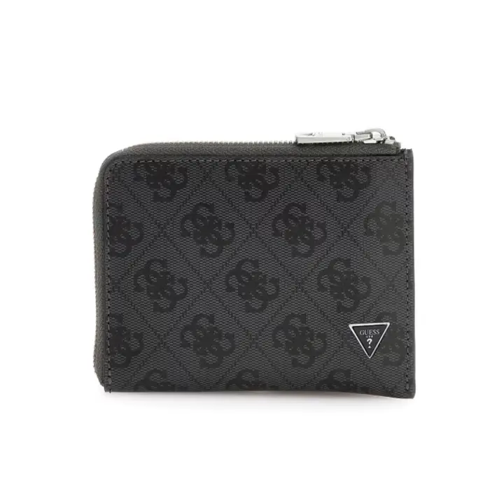 Cartera Guess Madrid negra con cremallera para hombre - 1