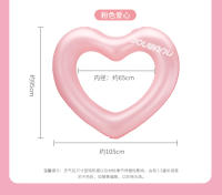 Anillo de Natation inflable en forma de Corazón de PVC, con linternas doradas y rosas, de venta transfronteriza, para interiores. - details 2