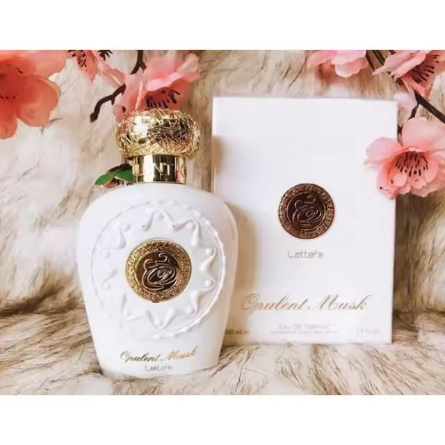 Opulent Musk de Lattafa – Lujo y Elegancia en cada Gota Unisex - Eau de Parfum de Alta Calidad con Notas Deliciosas de Musk Blanco y Jasmine - Fragancia Exquisita para Hombres y Mujeres - 50ml - 1