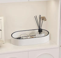 Organizador De Joyas De Lujo Nórdico En Cuero Para Mesa Hogar Almacenamiento De Monedas Dados Llavero Monedas Cosméticos Decoración De Habitación - details 0