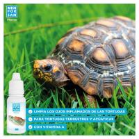 Colirio para Tortugas Terrestre y Acuatica - Hidratante con Vitamina A - 15ml - Con Acido Hialuronico - Menforsan - details 2