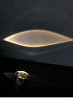 Lámpara De Mesa Diseñadora Italiana LED Cristal Ojo Del Cielo Forma De Huevo Decoración Para Dormitorio Y Sala De Estar Proyector De Luz Nocturna Lámpara De Noche Para Cama - details 8