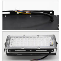 2pcs Luz De Inundación LED 50W IP65 Impermeable Proyector Luz Exterior Lámpara De Calle LED Iluminación Moderna 220V 240V - details 7