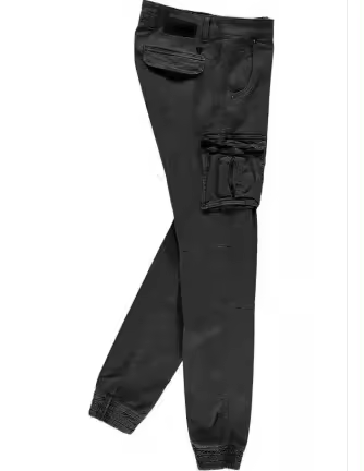 Pantalon FiftyFour negro bolsillos later - 1