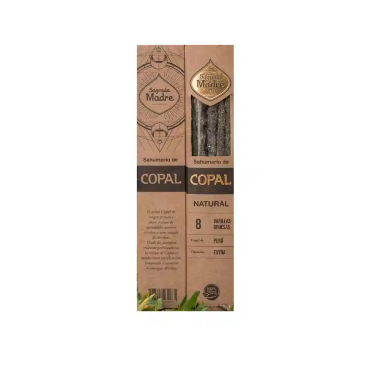 INCIENSOSHOP - 2 unidades de incienso de Copal Natural de Sagrada Madre hecho a mano con Amor en Argentina - 1