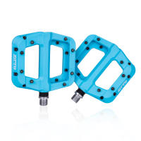 Rodamientos ZTTO MTB Ultralight Pedal Plano Chester XC Rendición AM Montaña BMX Antideslizante Gran Pie DU Fundición Nylon Plástico Bicicleta - details 11