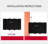 Lámpara De Pared Solar LED 4 Exterior Impermeable Para Iluminación De Jardín Y Decoración De Valla Luz Solar Para Exterior - details 7
