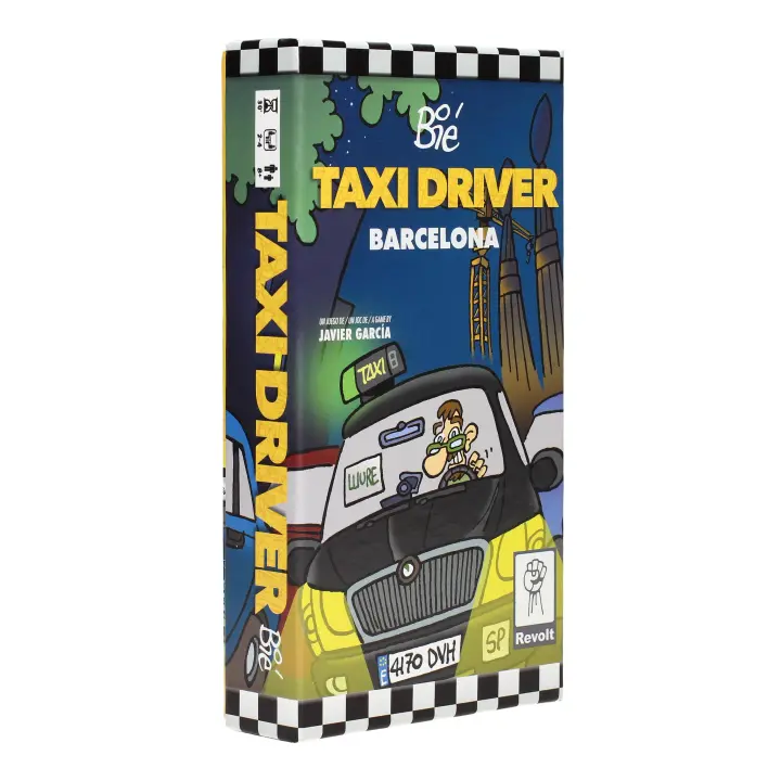 SD GAMES - Taxi Driver - Juego de Cartas - Entretenimiento de papel - Formato 10,5X19,5X0,3cm - 1