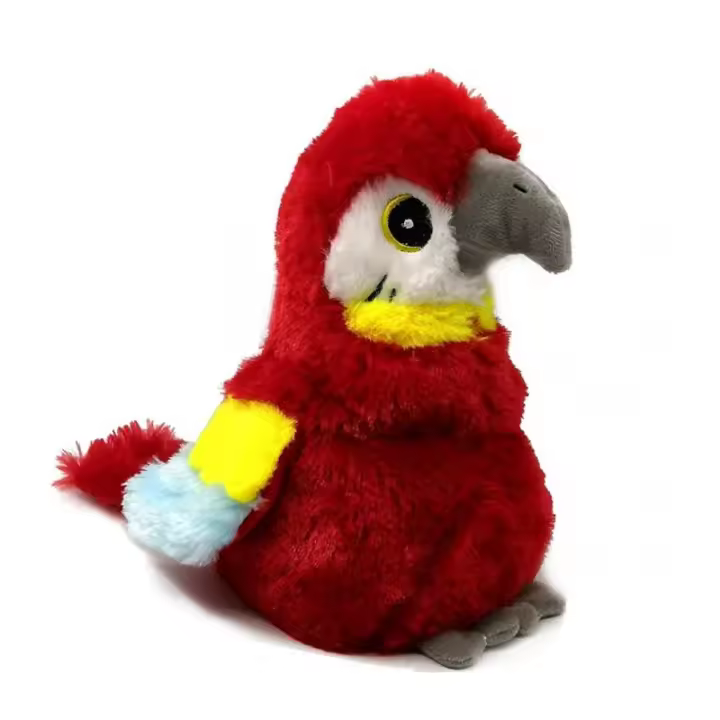 BP Peluche Térmico Loro Rojo con Relleno Natural de Lavanda para Calentar y Enfriar - 1