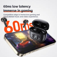 Auriculares para juegos de deportes electrónicos E40, auriculares inalámbricos con Bluetooth con pantalla digital TWS y reducción de ruido para llamadas - details 5