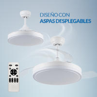 LEDME - Ventilador de Techo con Luz LED Herben 68W - Mando a Distancia - Bajo Consumo - details 7