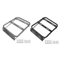 Soporte De Equipaje Trasero Para Motocicleta Robusto Desmontable Con Tornillos Base Cuadro De Rueda Portabandeja Almacenamiento - details 1