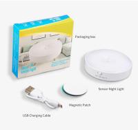 Luz Nocturna Sensor De Movimiento LED RGB Frío Caliente Magnética Para Armario Sala De Estar Cocina Dormitorio Iluminación Ambiental - details 13