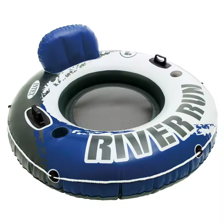 Rueda hinchable INTEX river run 135 cm diámetro - azul - 1