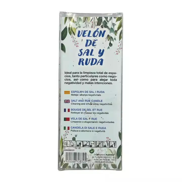 VELÓN DE SAL Y RUDA: LIMPIEZA TOTAL Y ALEJAR NEGATIVIDAD - 1