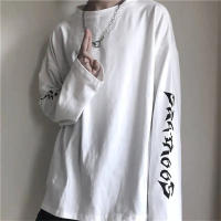 Camiseta De Manga Larga Casual Para Hombres Y Mujeres Estilo Harajuku Hip Hop Streetwear Suave Y Transpirable Top De Otoño - details 1