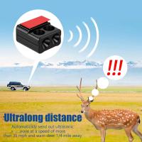 2Pcs Silbato Ultrasonido De Advertencia Para Coche Repelente De Animales Con Alarma De Ciervo Dispositivo De Advertencia De Animal Para Carro Y Motocicleta - details 1