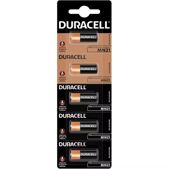 Duracell Specialty MN21 Long lasting - Blister de 5 pilas alcalinas - 1