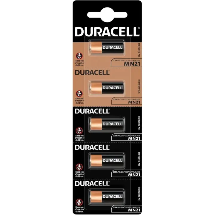 Duracell Specialty MN21 Long lasting - Blister de 5 pilas alcalinas - 1