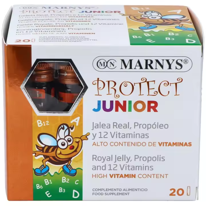 Marnys Protect Junior Suplemento Infantil Con Jalea Real En Viales - 1