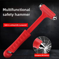 Martillo De Emergencia Para Ventanas De Coche Camiones Y Autobuses Rompe Vidrio Y Cortador De Cinturones De Seguridad Herramientas De Rescate En Ruta - details 0