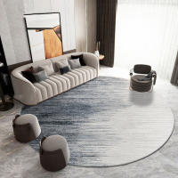 Carpetas De Veludo Cristal Modernas Y Minimalistas Con Estampado Rayado Para Escritorio De Comedor Estudio Sillón Resistente a La Suciedad Para Dormitorio Y Oficina - details 3