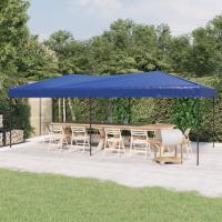 vidaXL Carpa para Fiestas Plegable Toldo de Jardín Cenador de Camping Color Azul,  Blanco,  Crema y mas - details 0
